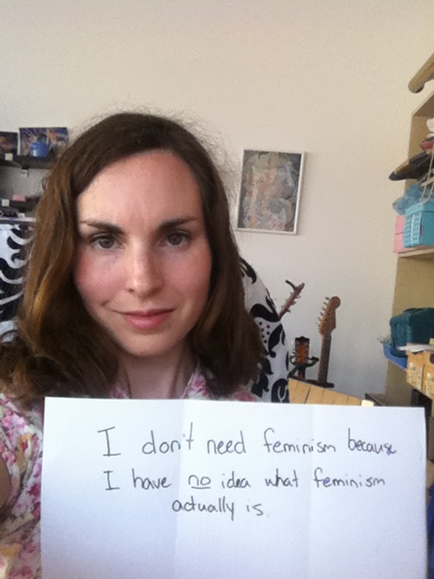 Actually, I do need feminism