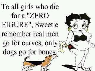 Real men go for curves